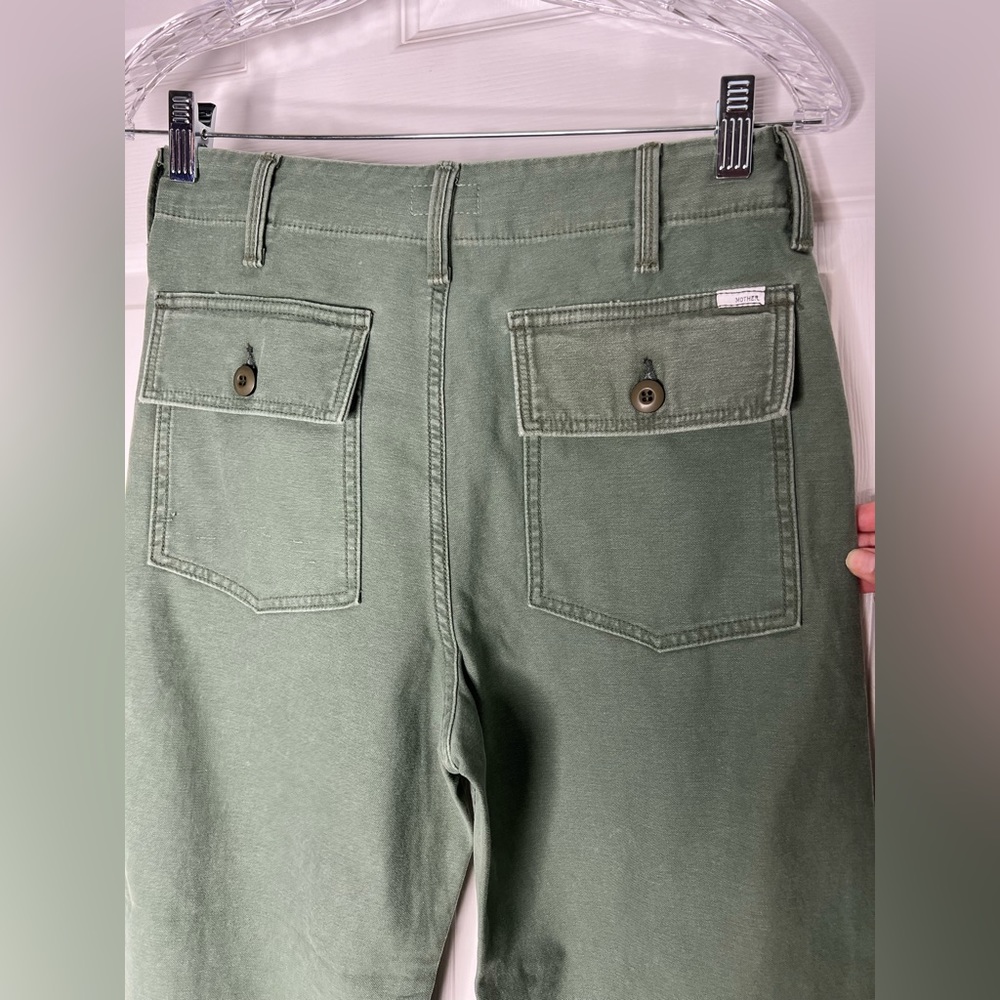 NWOT Mother The Patch Pocket Private Ankle High-waisted Cargo Pants Sz 25 - Picture 7 of 12